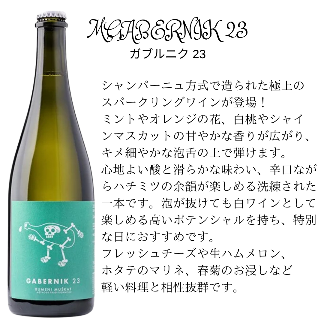 GABERNIK 23 ガブルニク 23 / ルメニミュシュカ泡 MT 2019