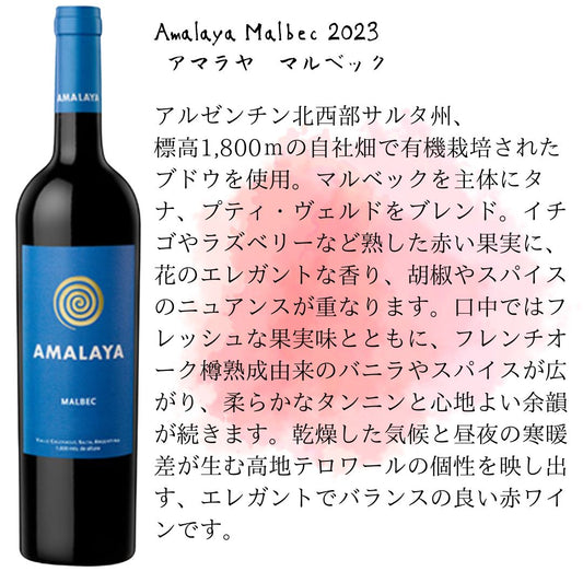 アマラヤ・マルベック '23 /  Amalaya Malbec '23
